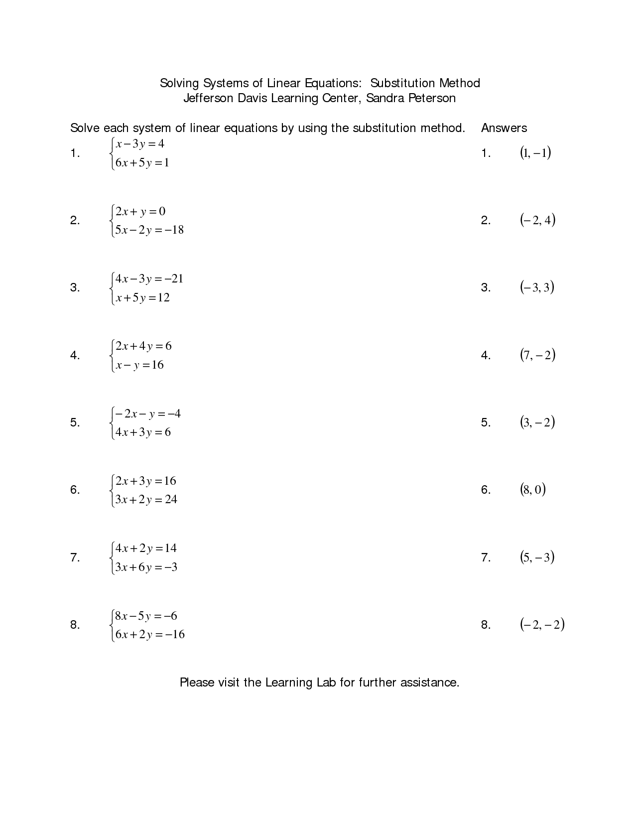 Best 50 Linear Equations Worksheets Ideas 48