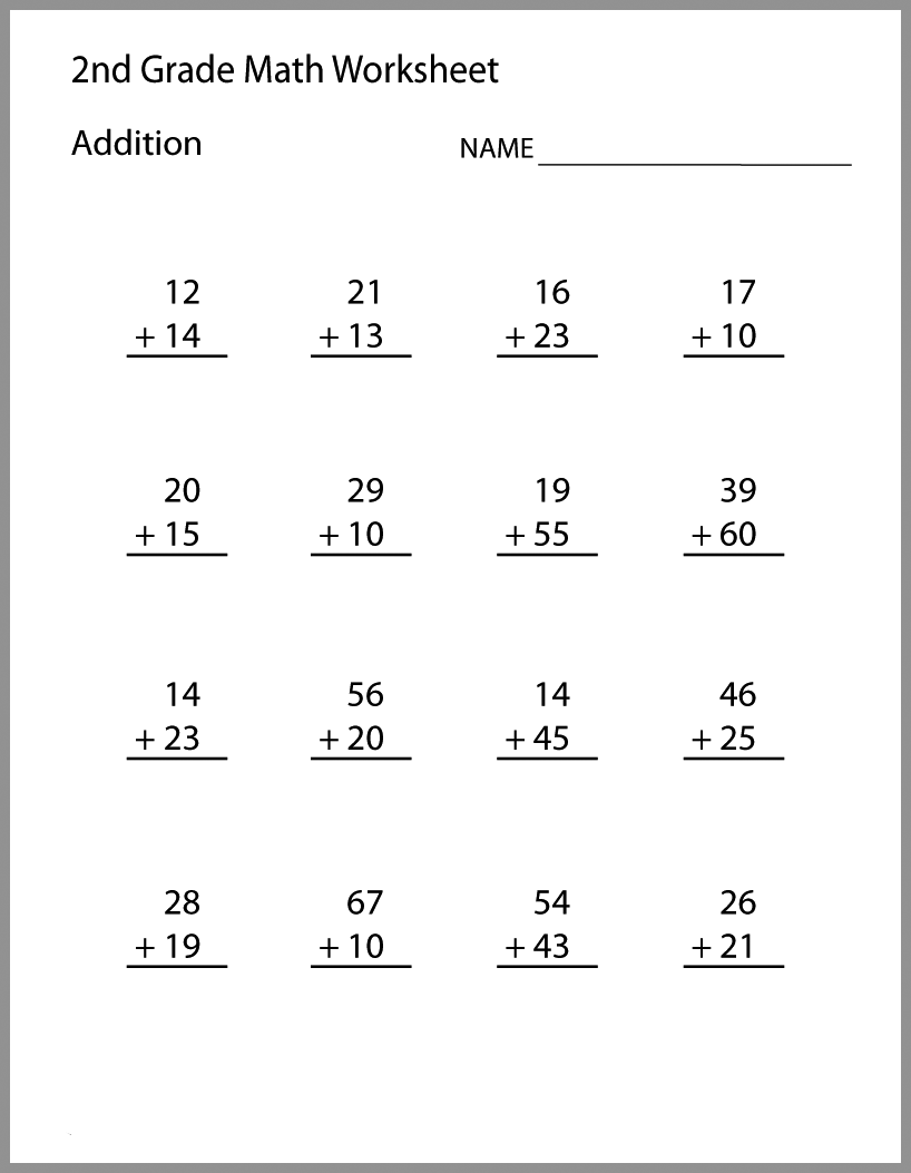 25 2nd Grade Math Worksheets