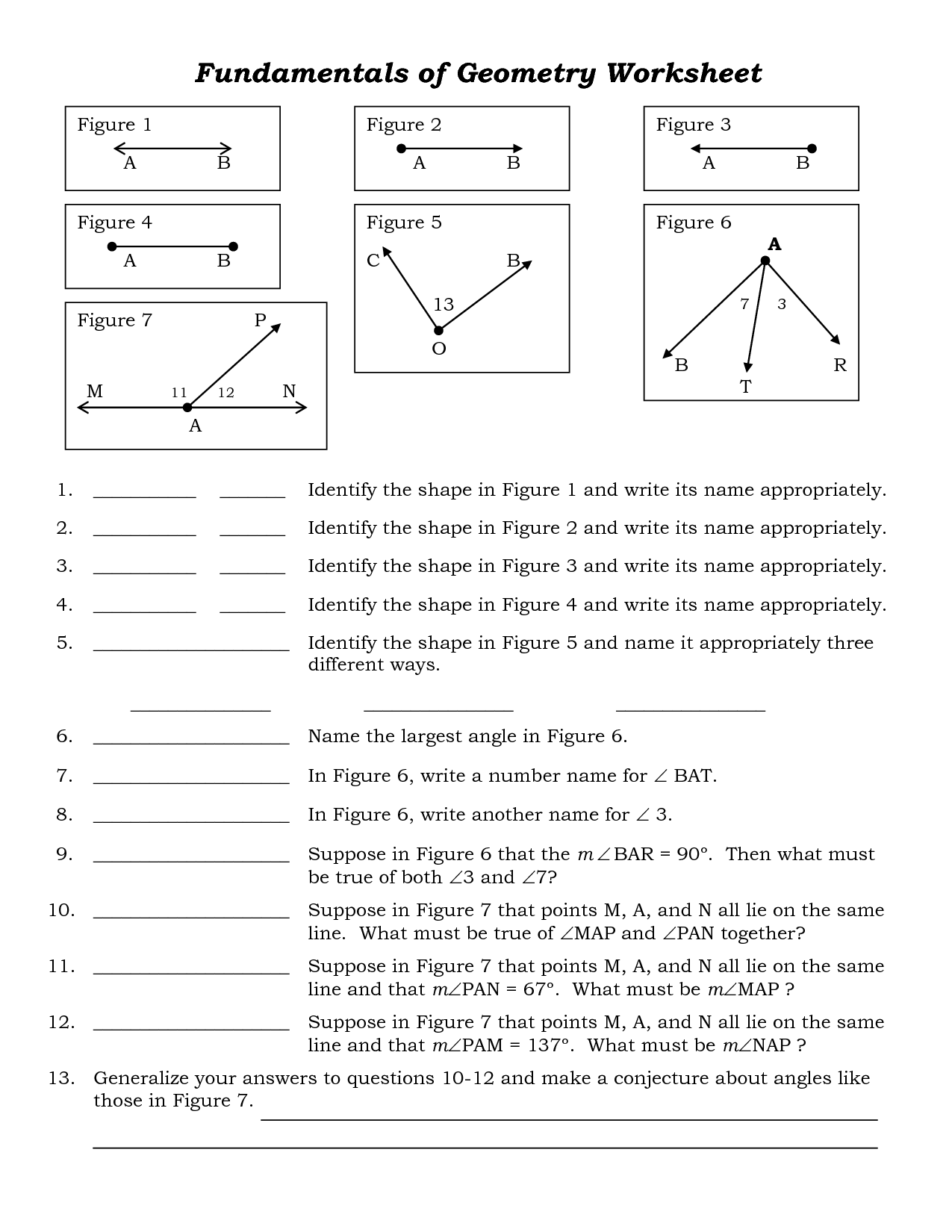 12 Best Images of Geometric Math Patterns Worksheets Middle School