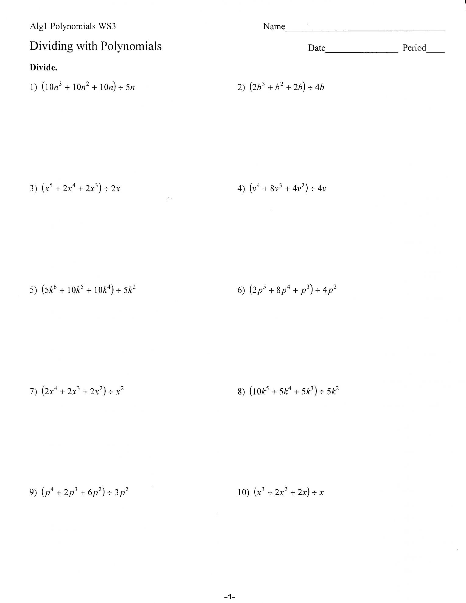 15 Free Math Practice Ninth Grade
