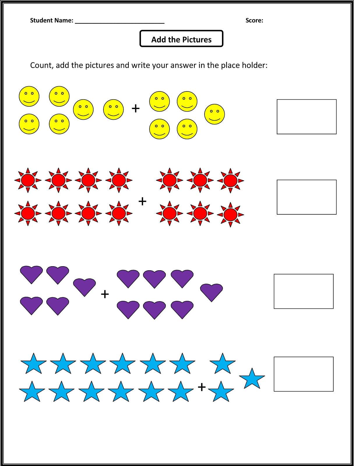 1St Grade Math Worksheets Counting By 10