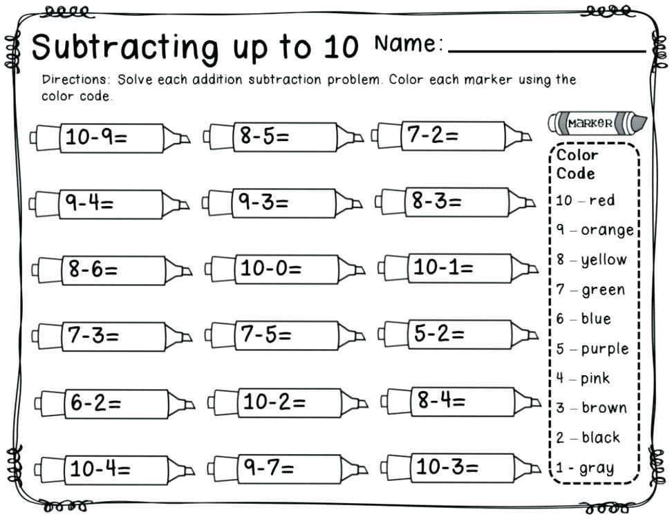 1St Grade Math Worksheets Number Bonds