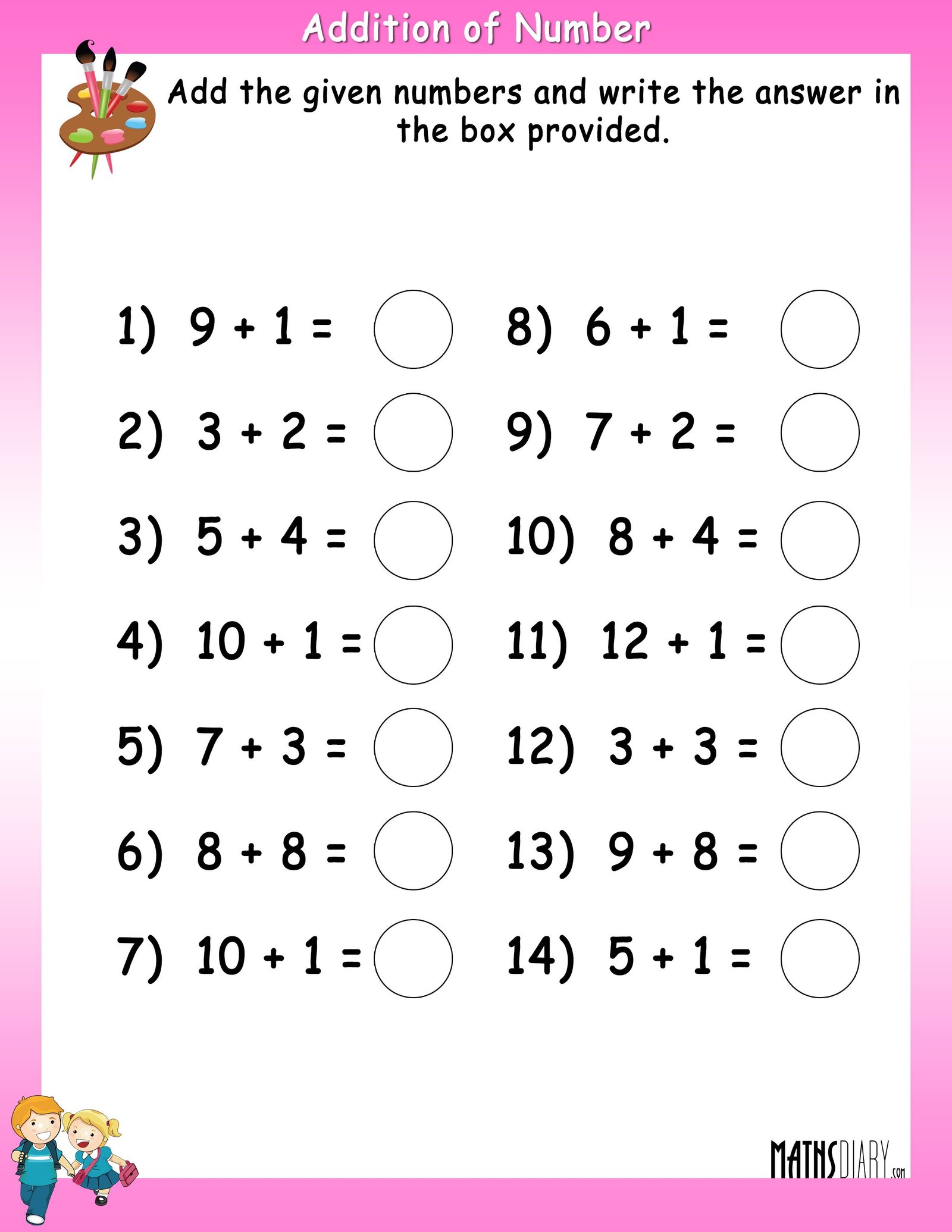 25 Printable Math Worksheets Grade 3
