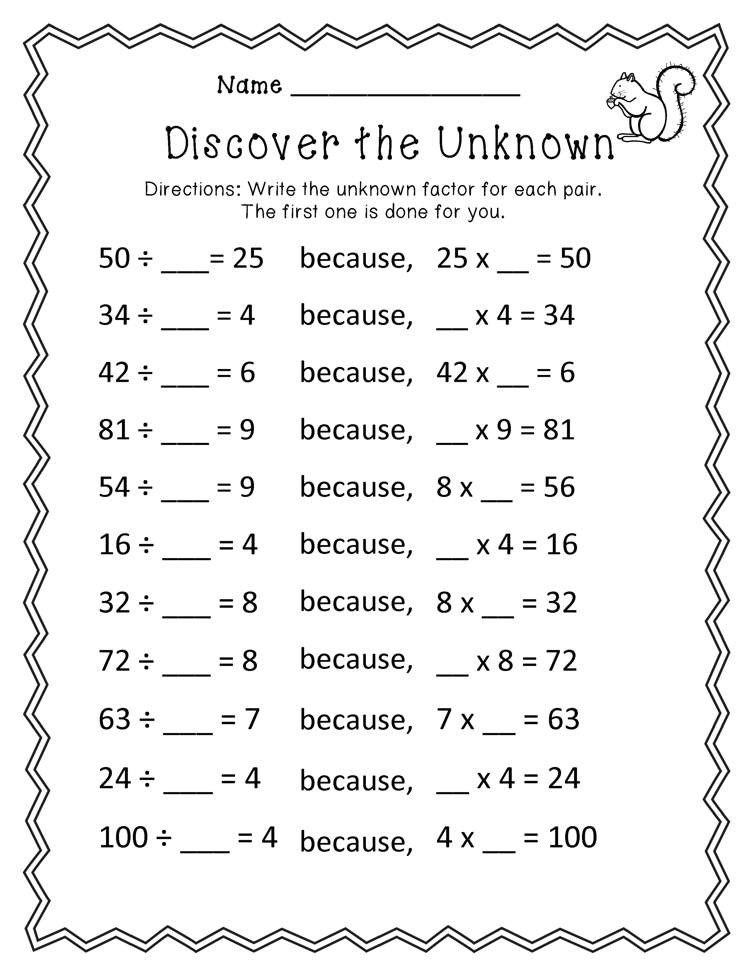 30 Math Practice Worksheets Grade 3