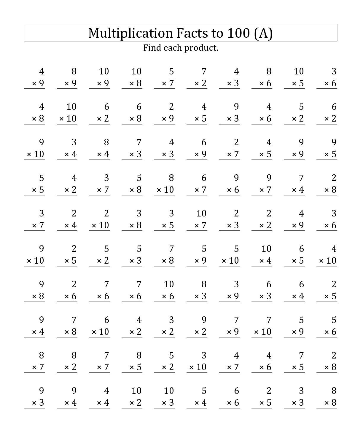 30 Math Worksheets For Grade 3 Students
