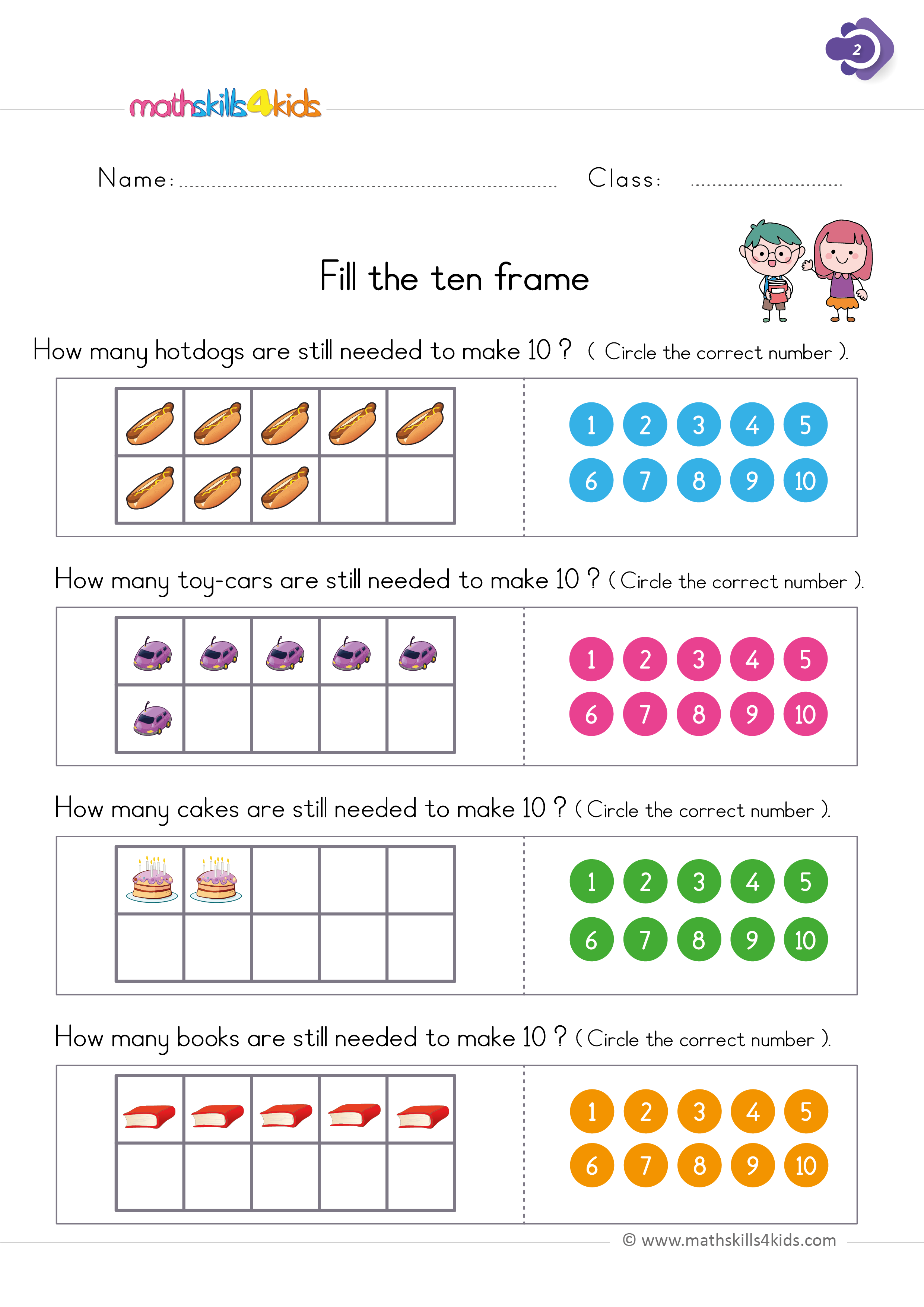 35 Basic Math Worksheets For Kids