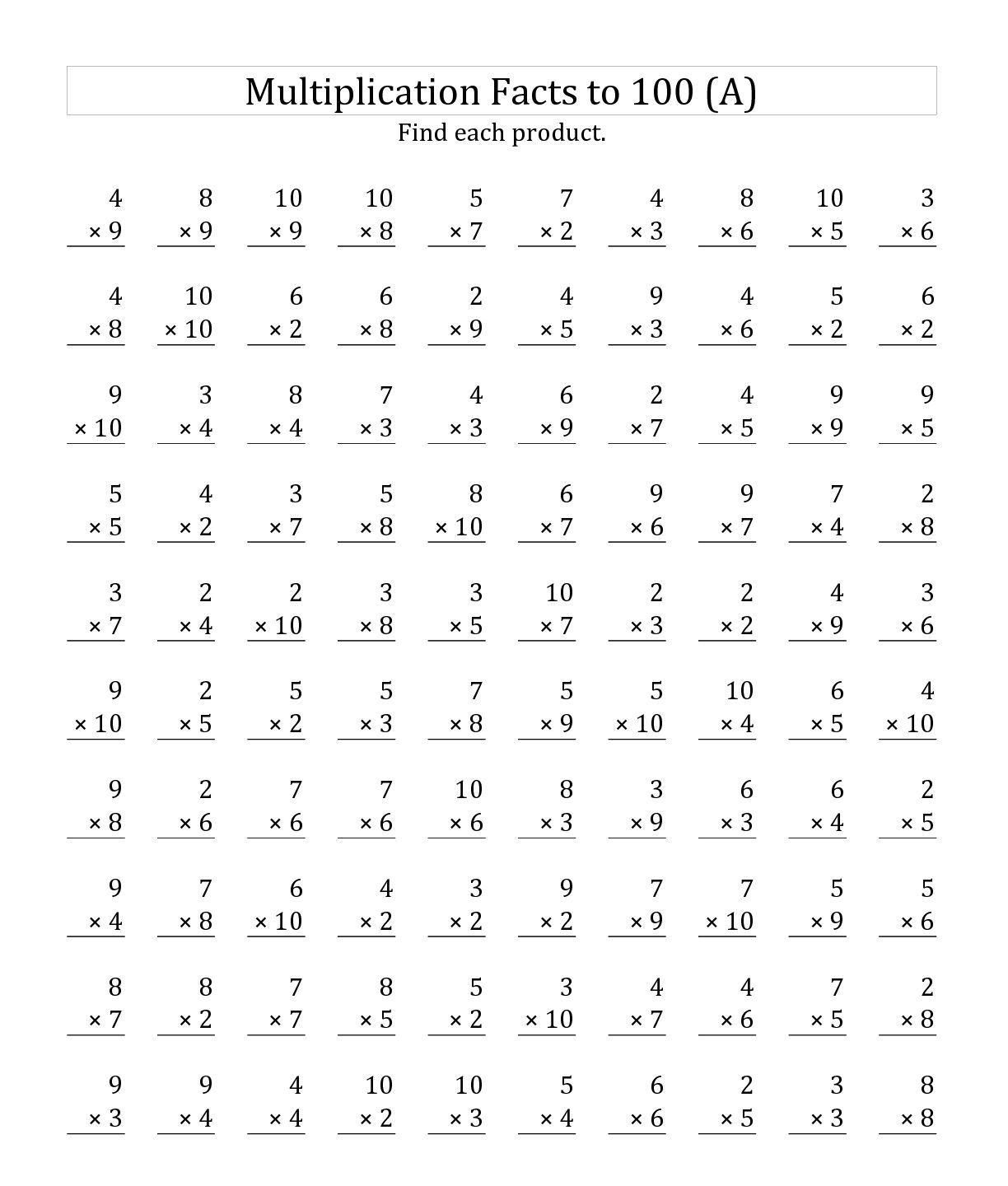 3Rd Grade Basic Math Worksheets