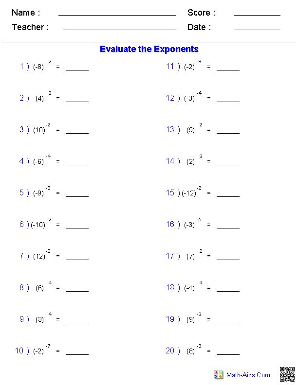 79 Math Worksheet High School