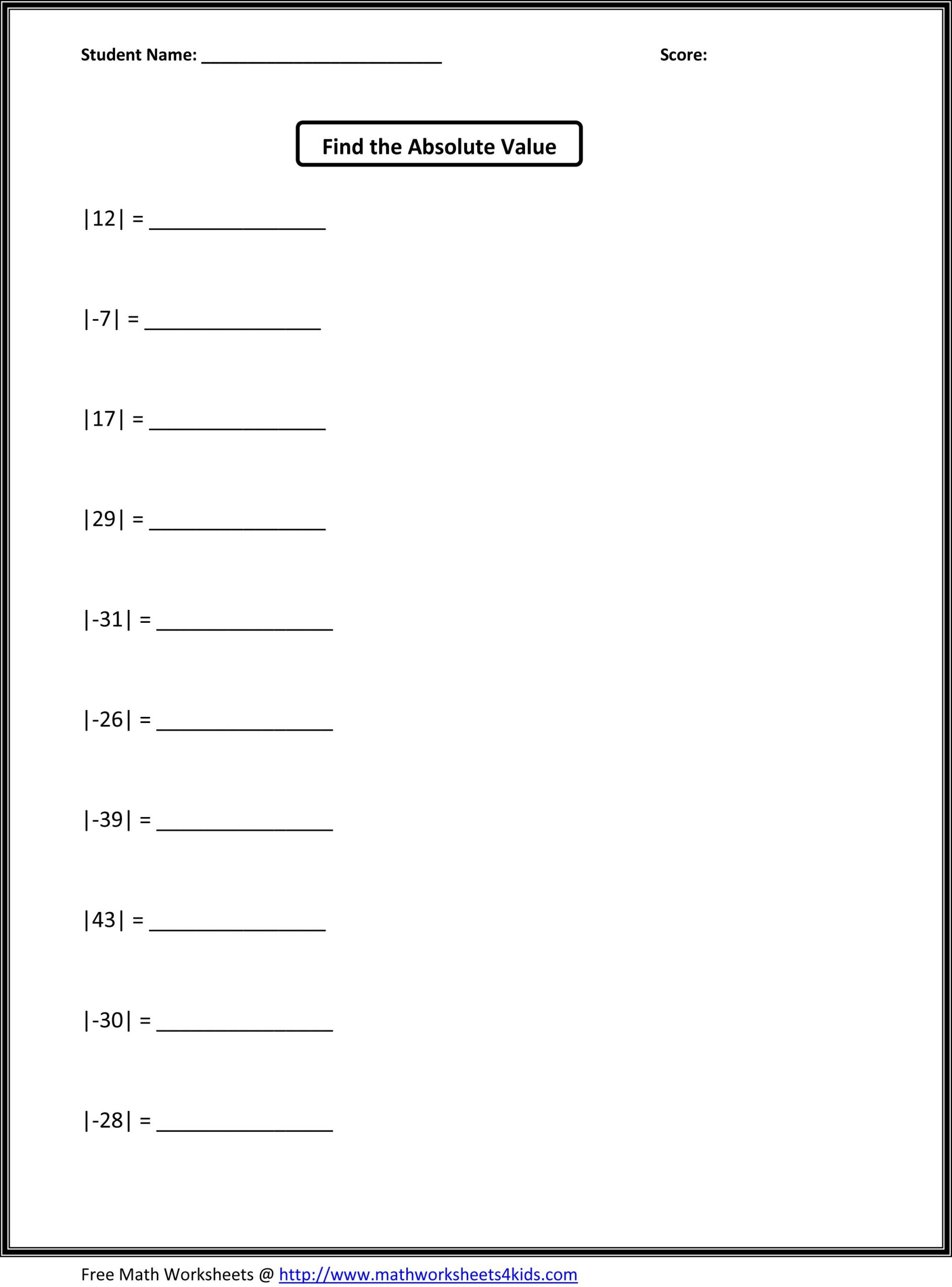 Christmas Math Worksheets 5Th Grade Pdf