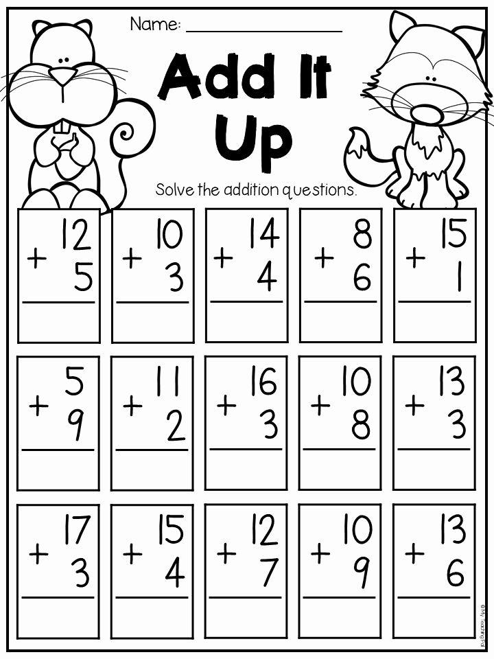 Color By Number Math Worksheets 1St Grade