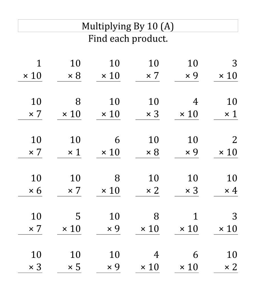 Color By Number Math Worksheets 3Rd Grade Free