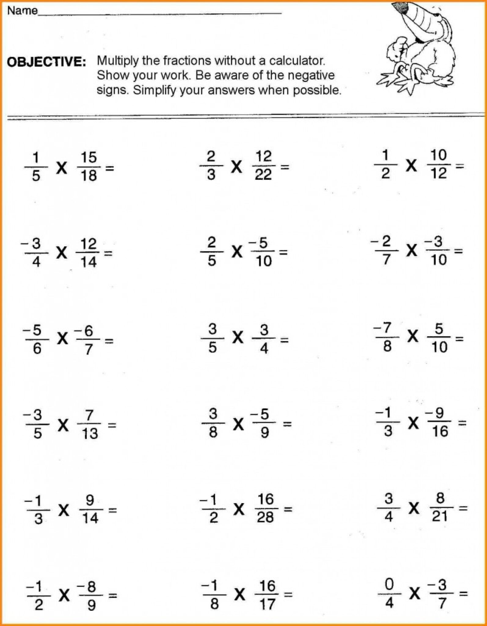 Free Printable 7Th Grade Math Worksheets With Answer Key Surprising ...