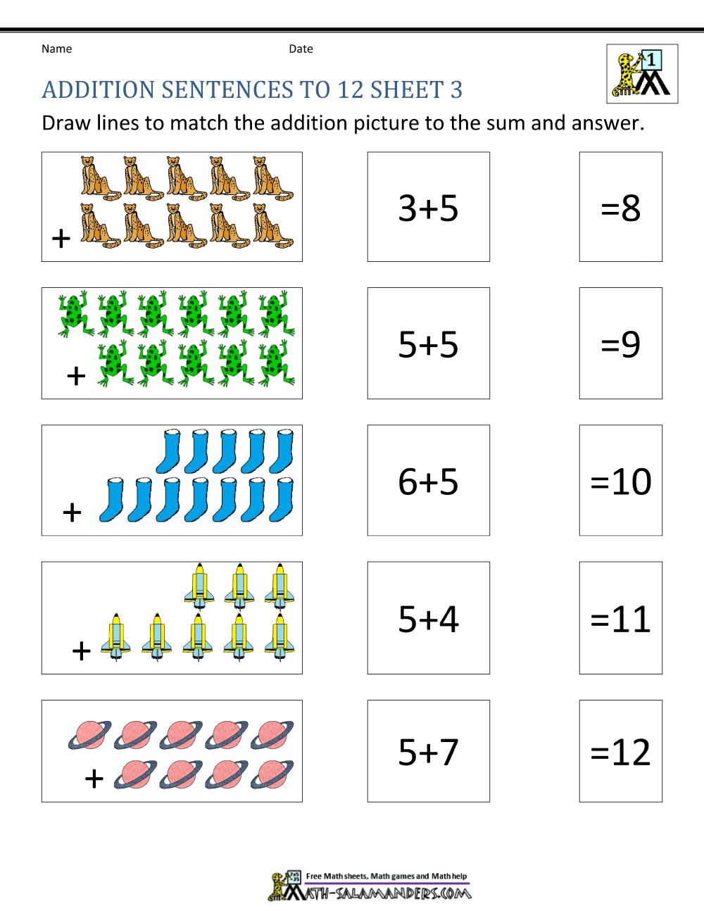 Math Addition Worksheets Double Digit