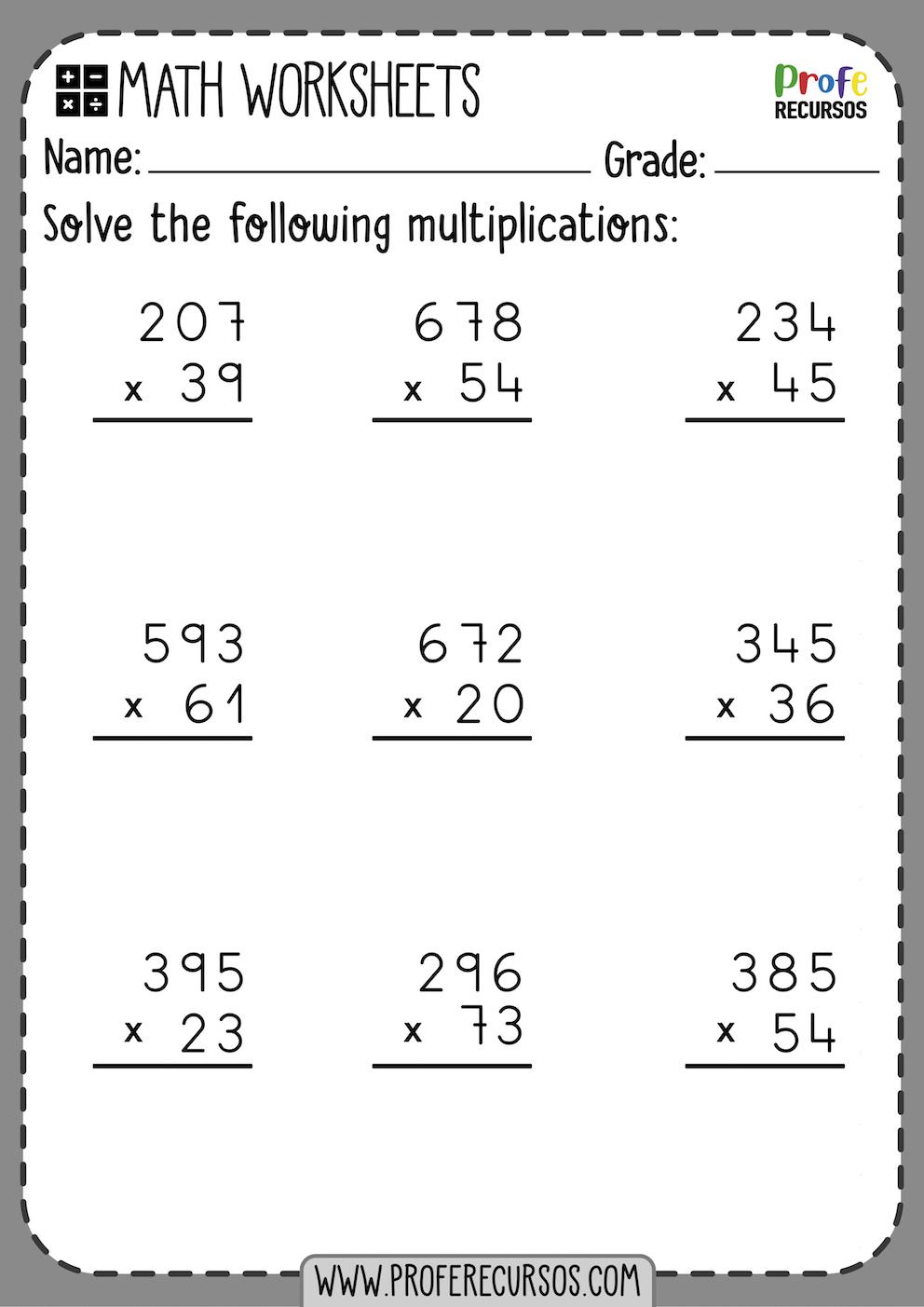 Math Coloring Worksheets 5Th Grade Pdf