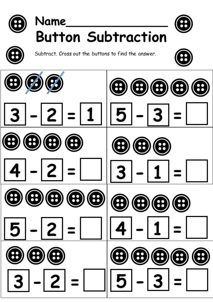 Math Subtraction Worksheets Class 3