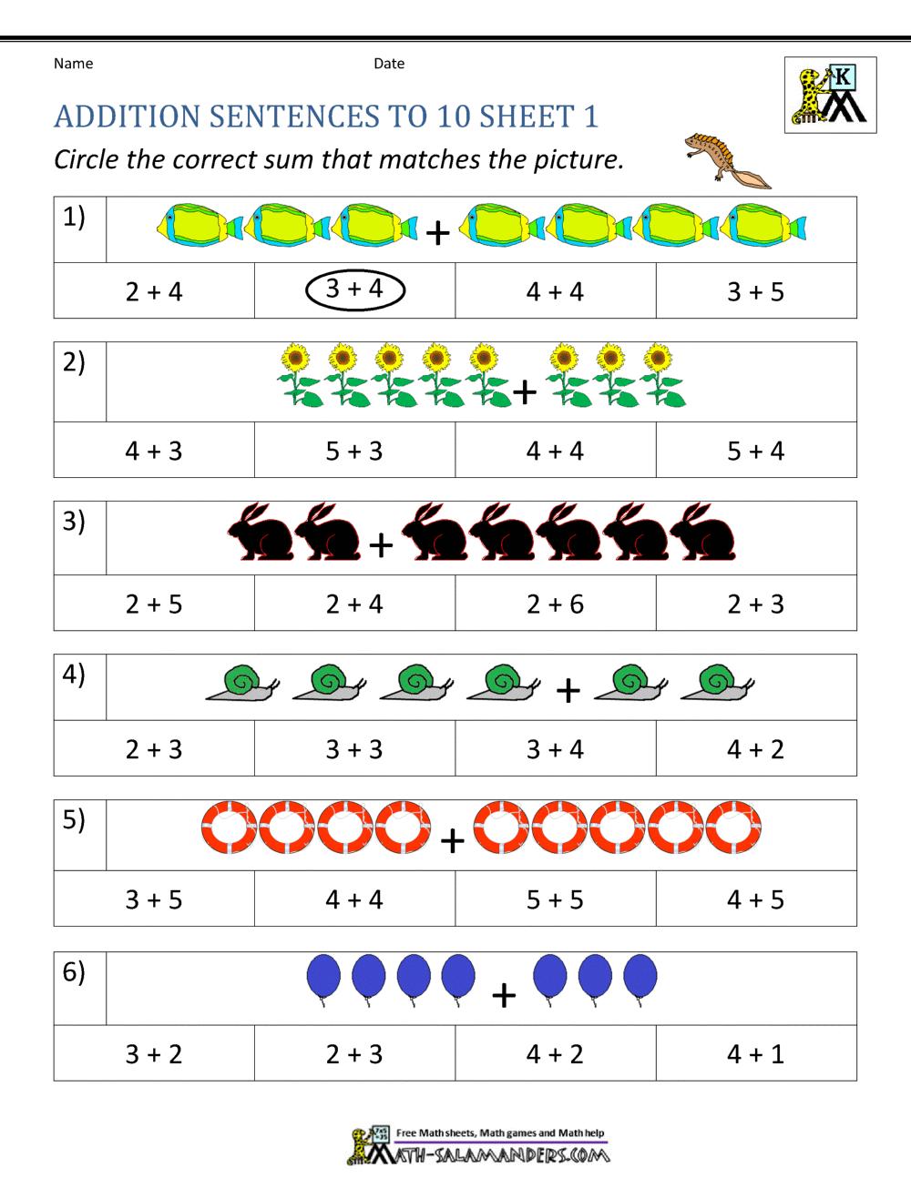 Math Worksheets Addition Three Digit