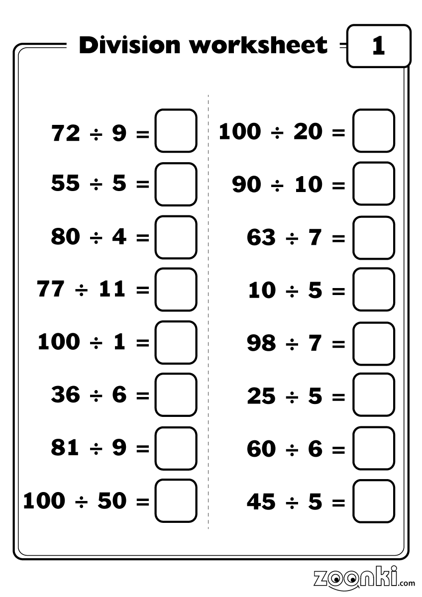 Math Worksheets Dividing Fractions With Mixed Numbers