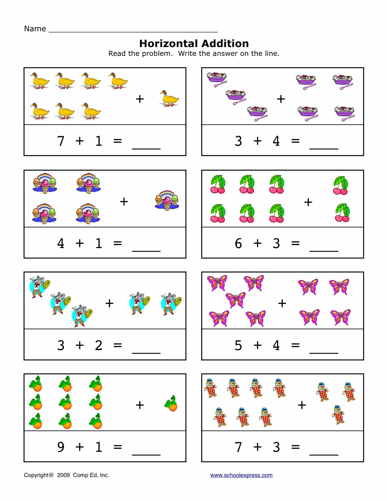 Math Worksheets Easy Concepts