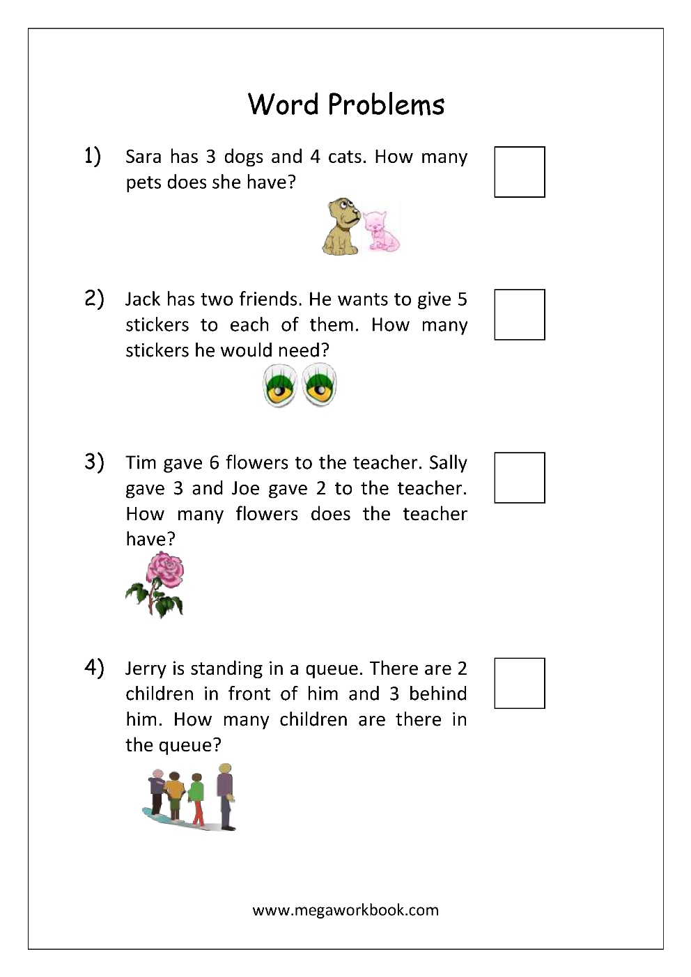 Math Worksheets Easy Equations