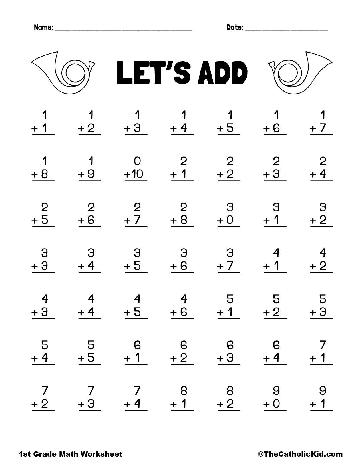 Math Worksheets For Grade 1 Ascending And Descending Order