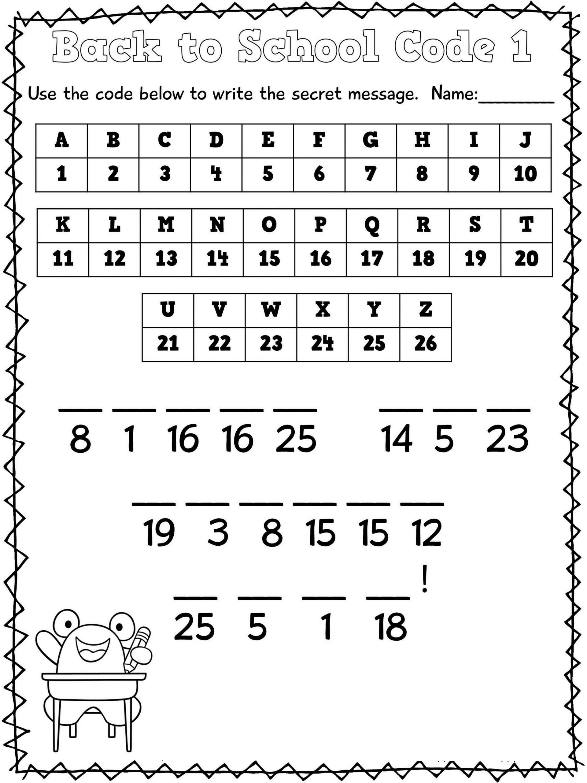 Math Worksheets Grade 1 With Answers