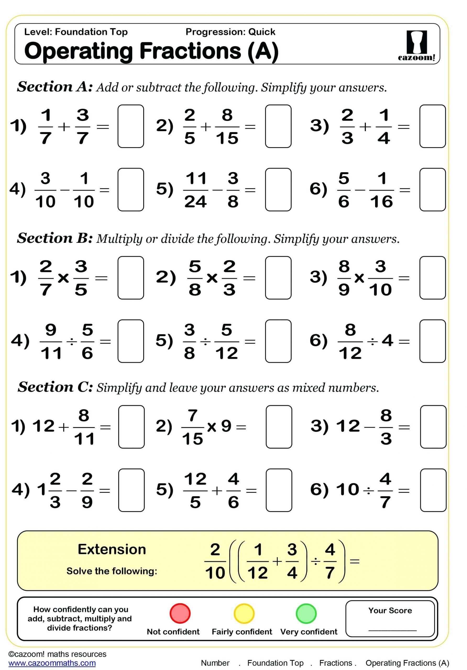 Math Worksheets Grade 6 Multiplication