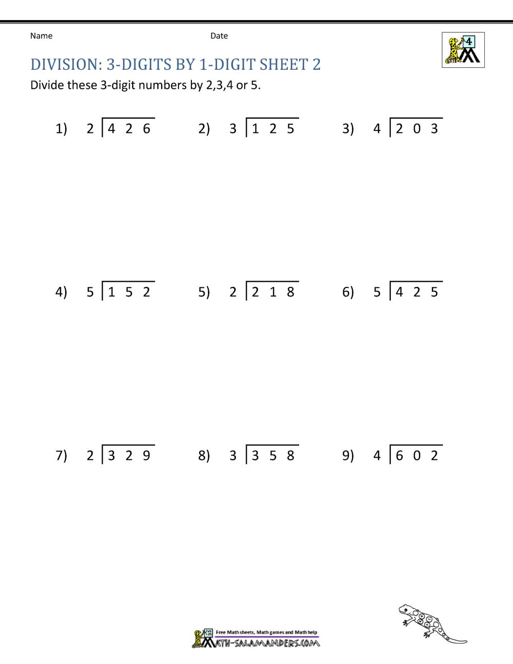 Math Worksheets Multiplying And Dividing Decimals