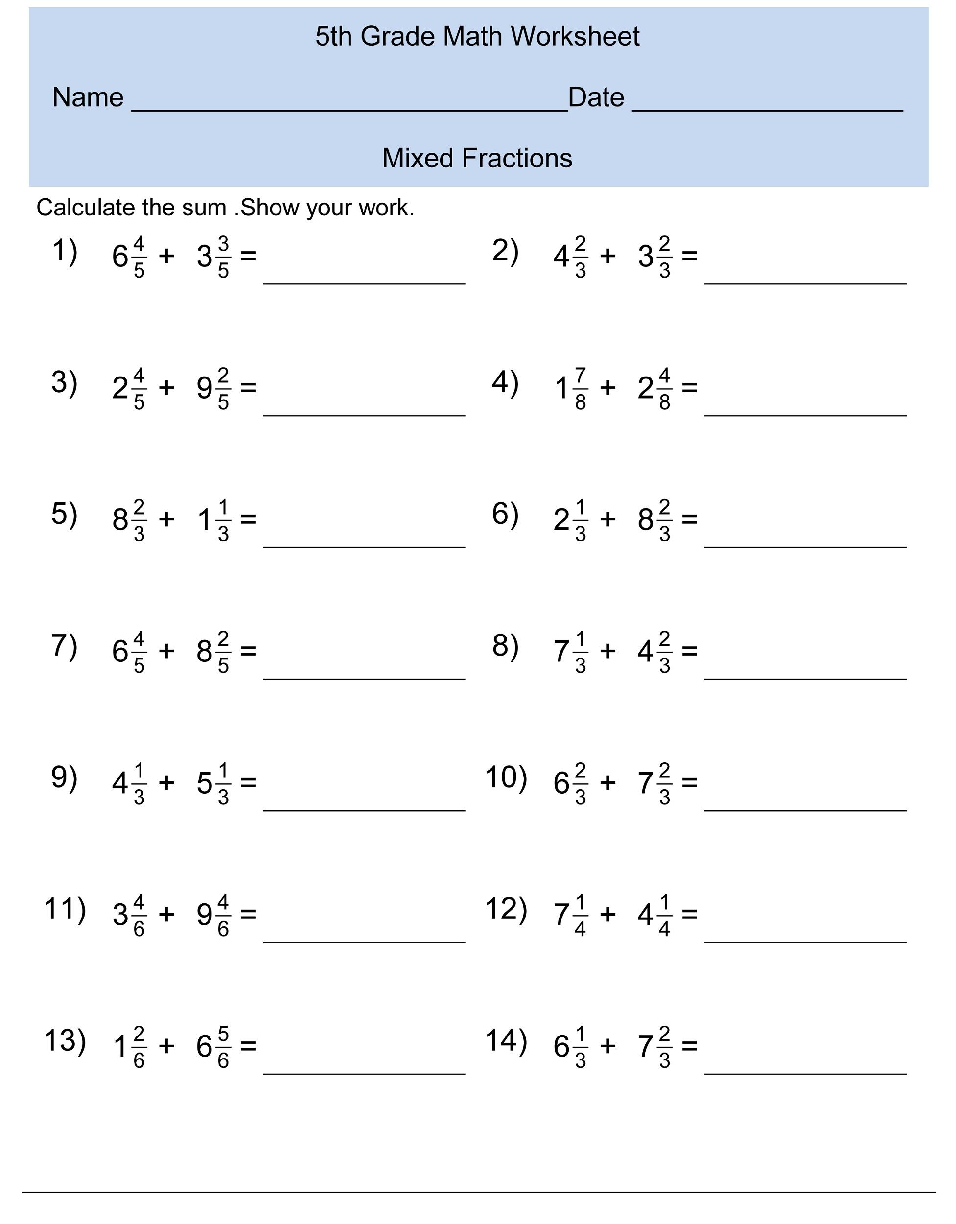 Venn Diagram Math Worksheets 5Th Grade