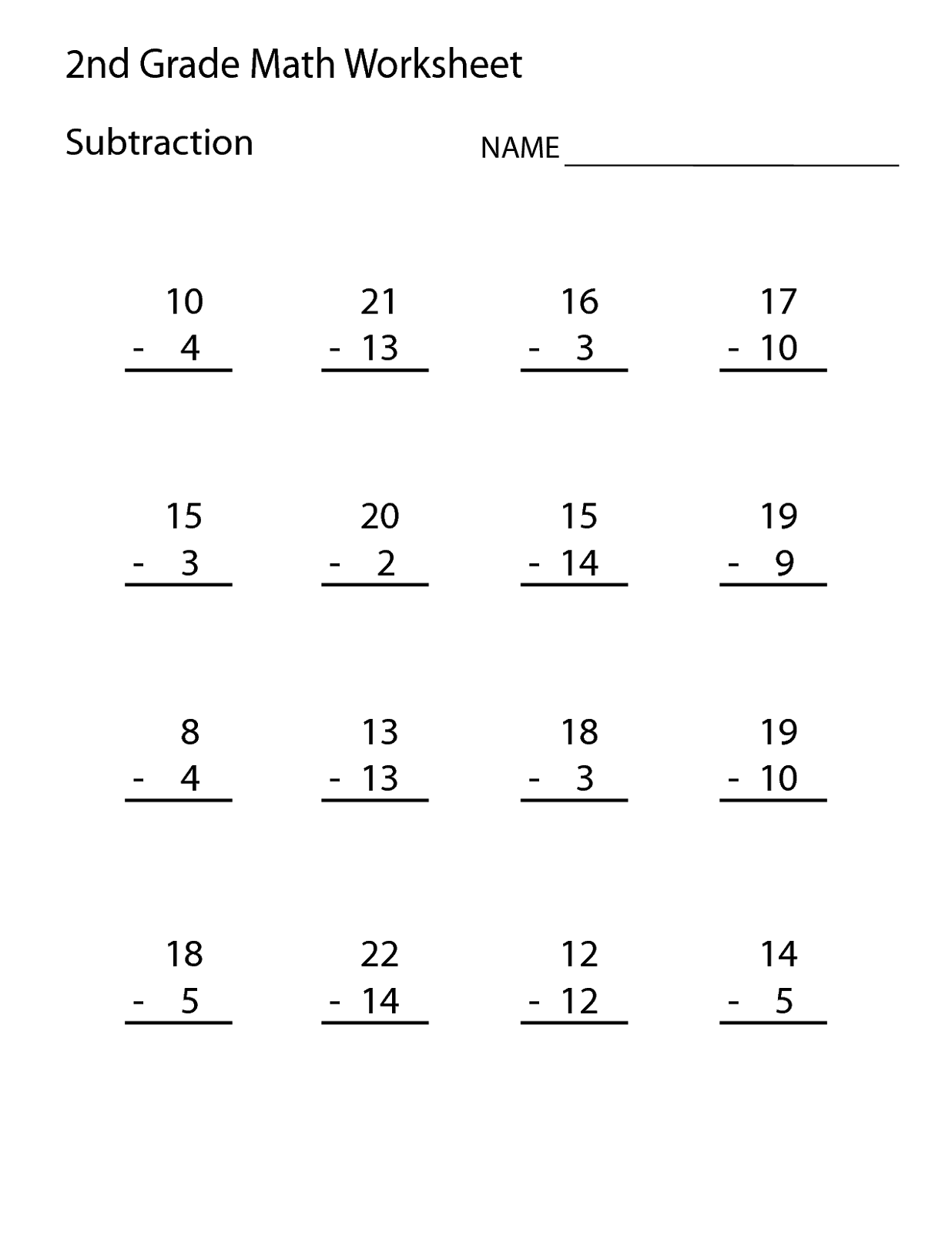 20+ Math Worksheets for Grade 1