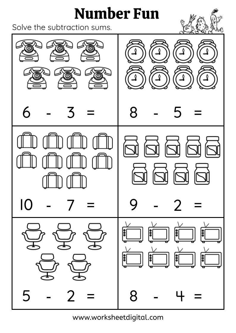 20 January Math Worksheets Kindergarten Download