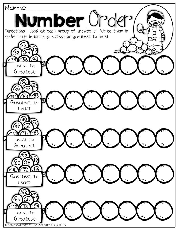20 January Math Worksheets Kindergarten Free