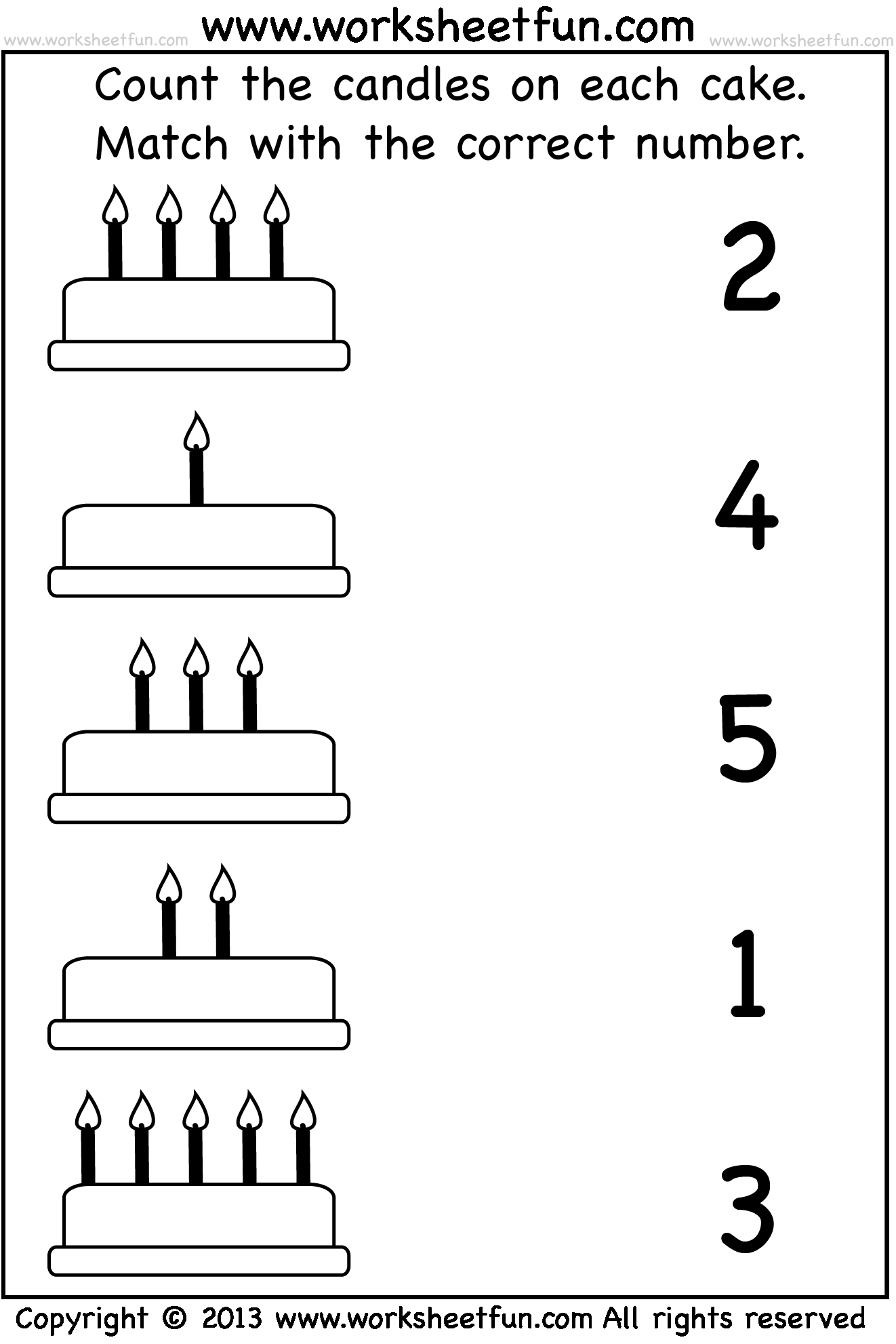 20 Kindergarten Math Worksheets 0-5 Pdf