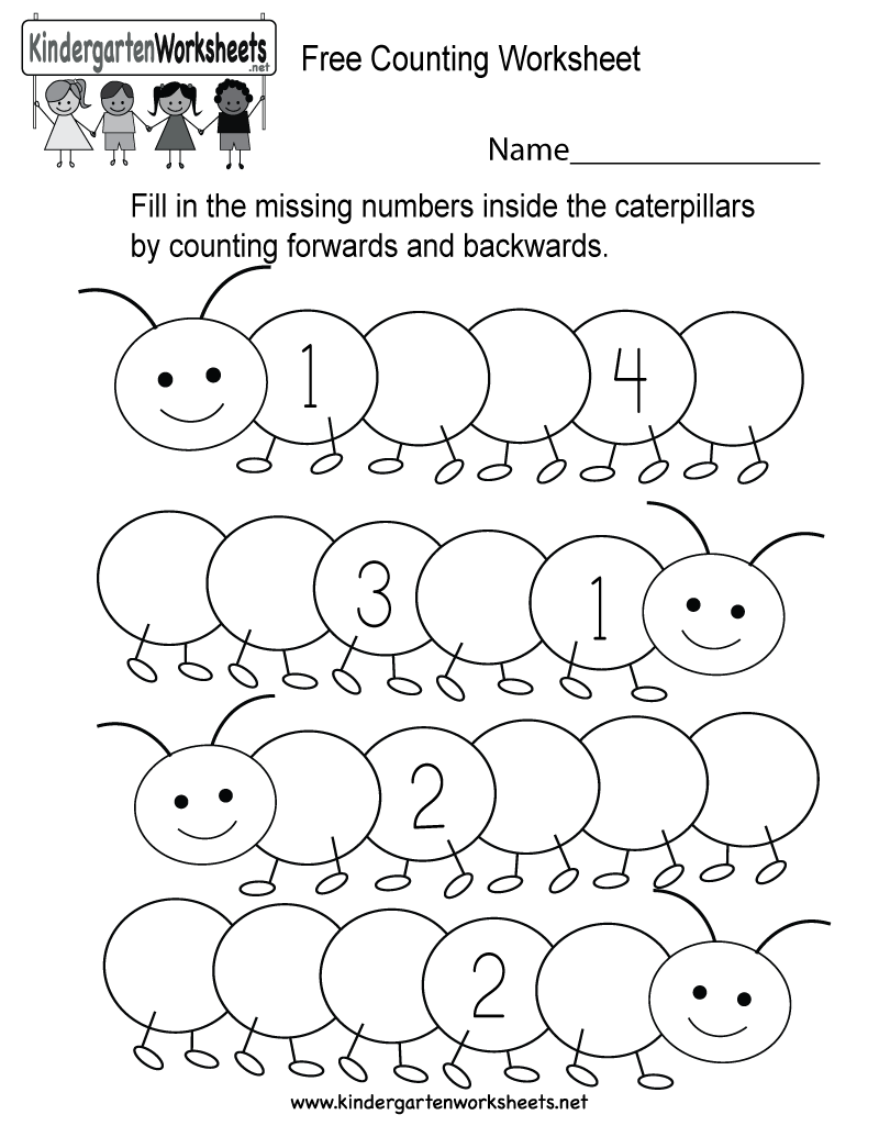 20 Math Worksheets Backward Counting Pdf