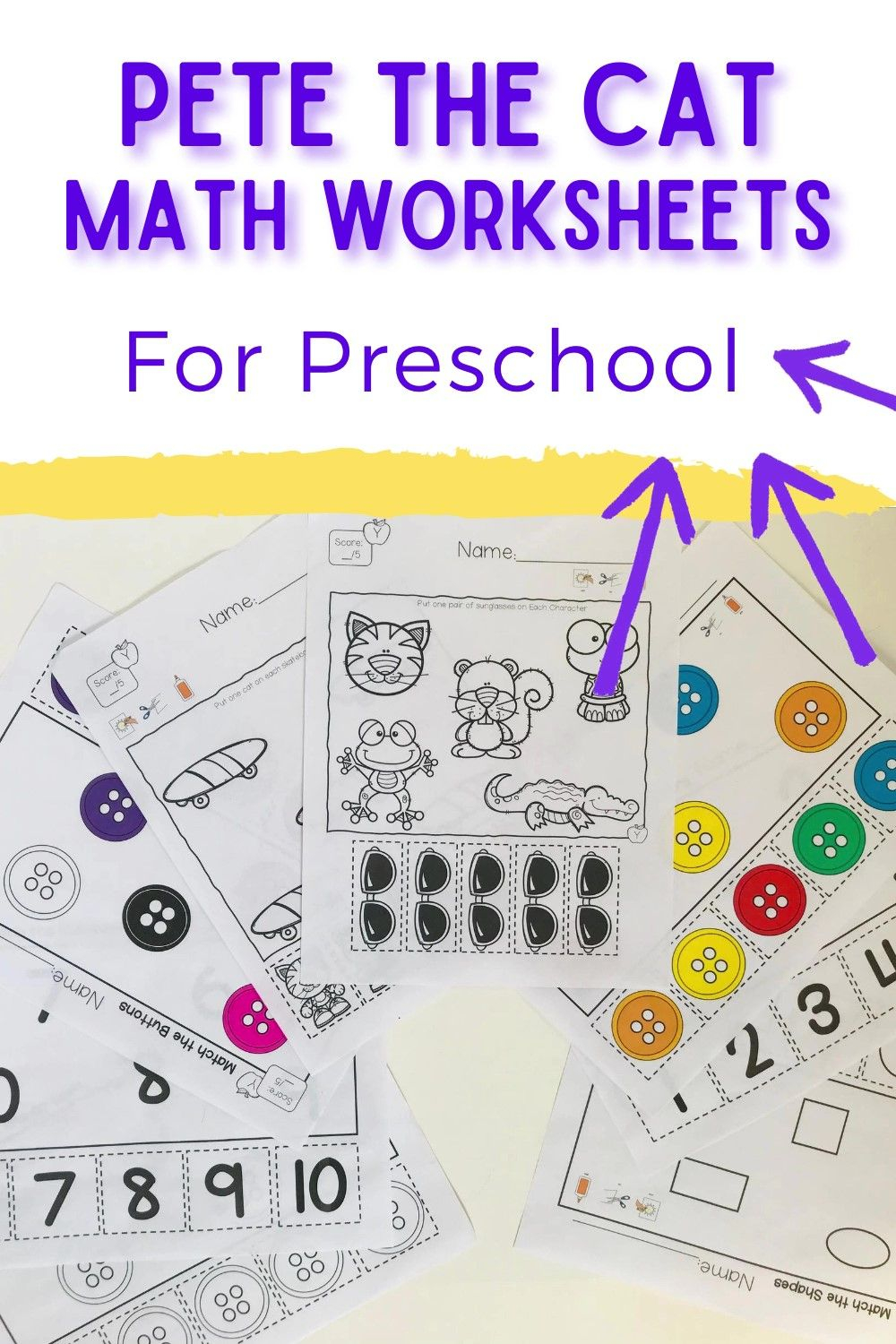 20 Math Worksheets For Kindergarten Download