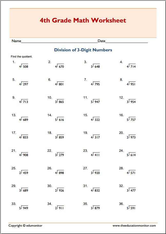 20 Math Worksheets Long Division Pdf