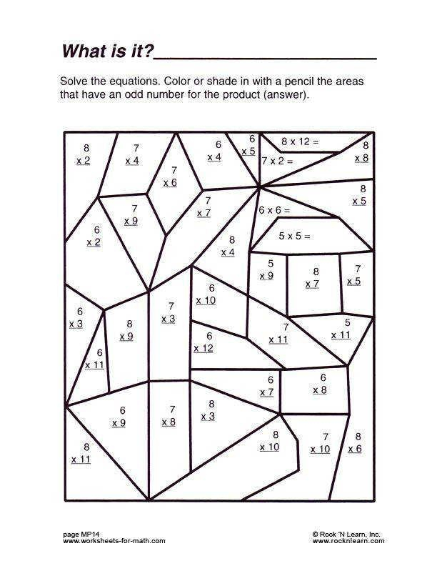 20 Math Worksheets Middle School Free