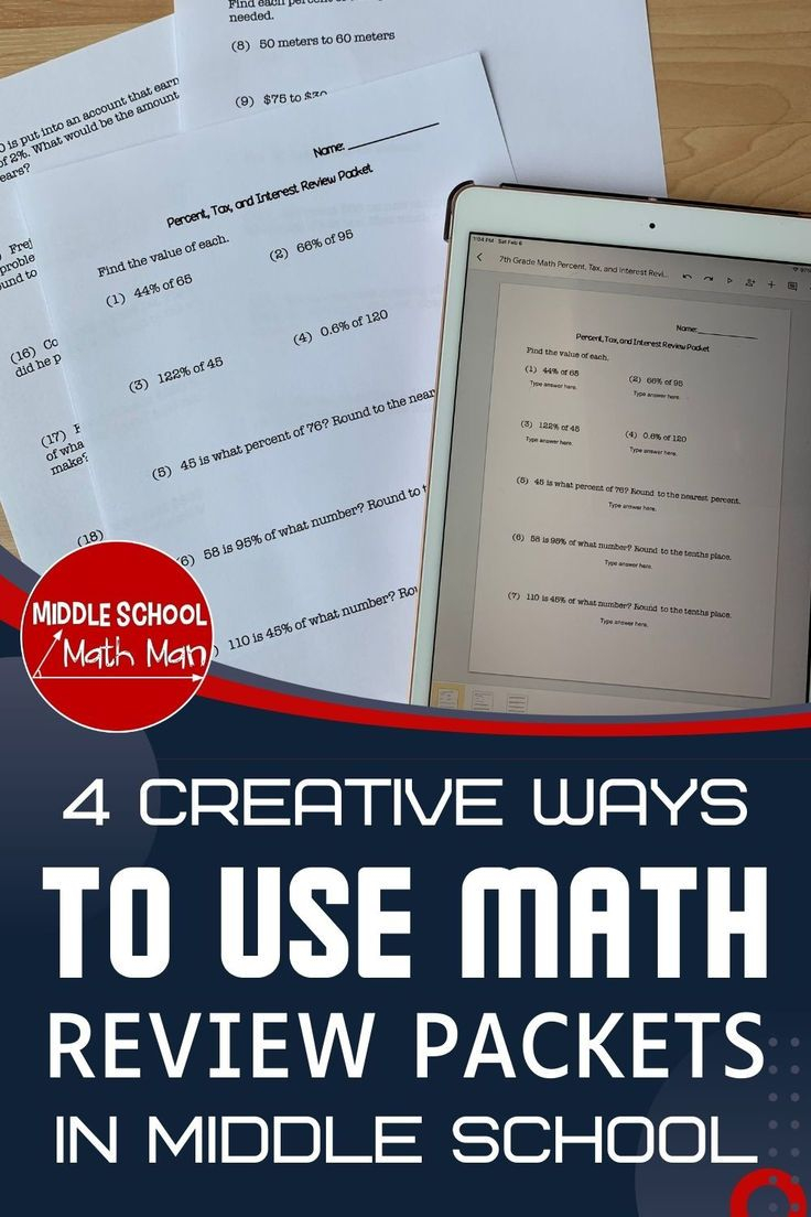 20 Math Worksheets Middle School Pdf