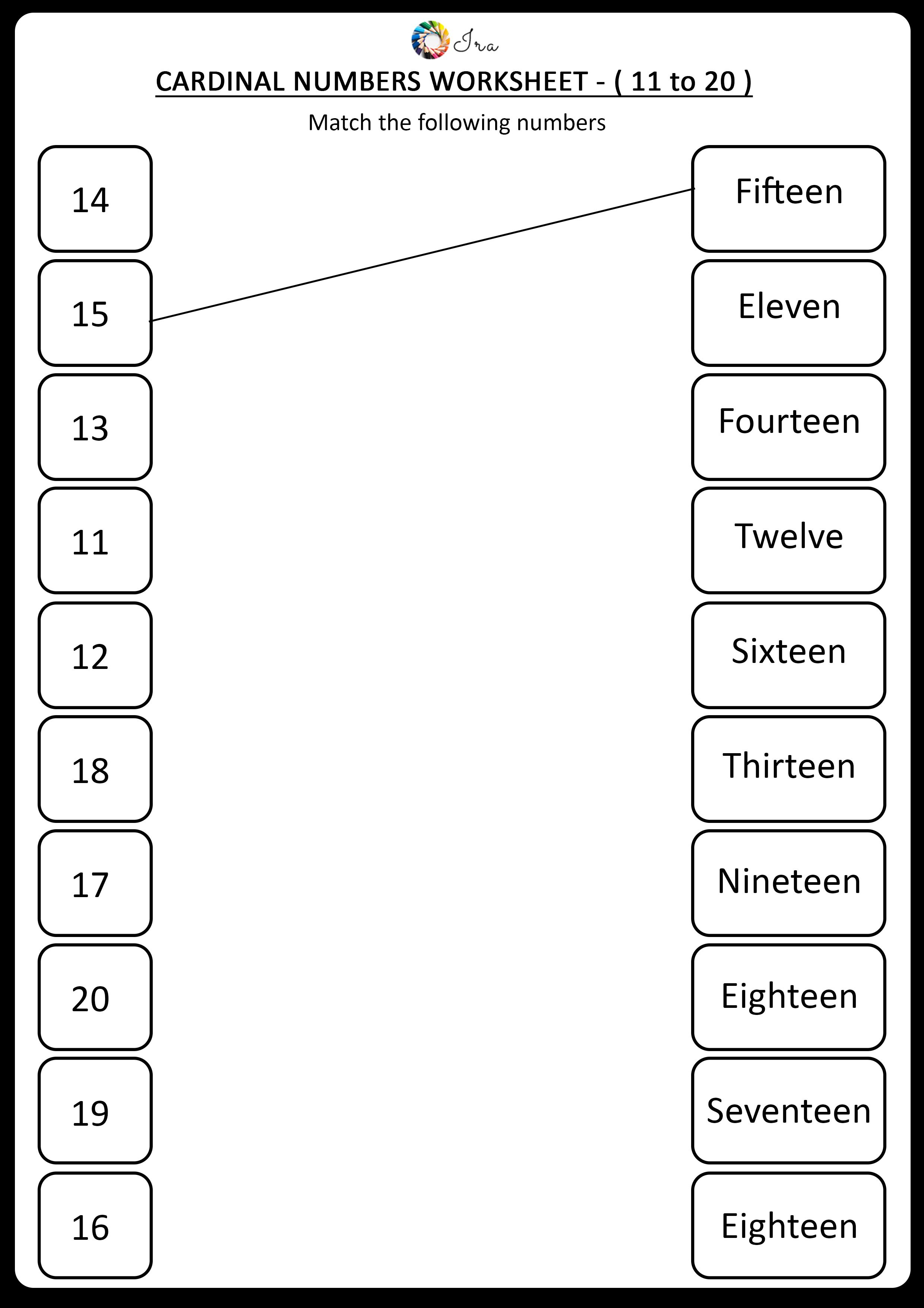 20 Math Worksheets Number Names Free 20 Math Worksheets Number Names Free