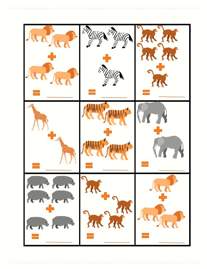 20 Zoo Math Worksheets Preschool Pdf