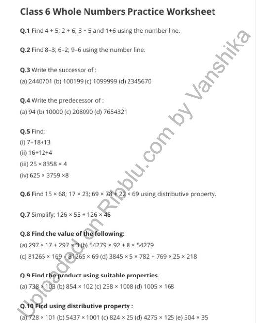 30 Math Worksheets Class 9 Pdf