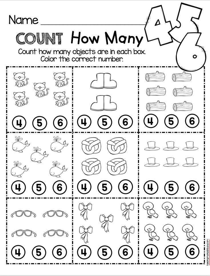 30 Math Worksheets For Kindergarten Pdf
