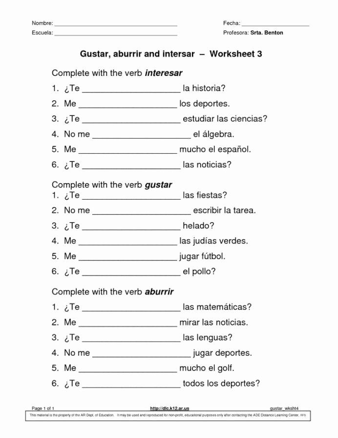 30 Math Worksheets In Spanish Download