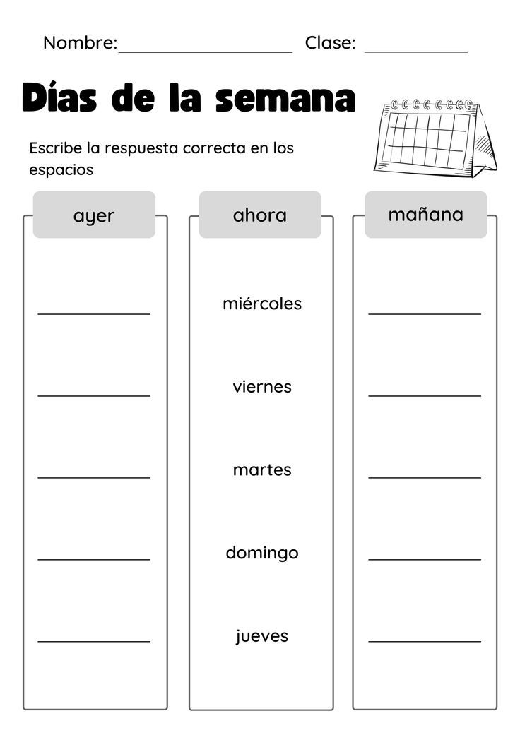 30 Math Worksheets In Spanish Pdf