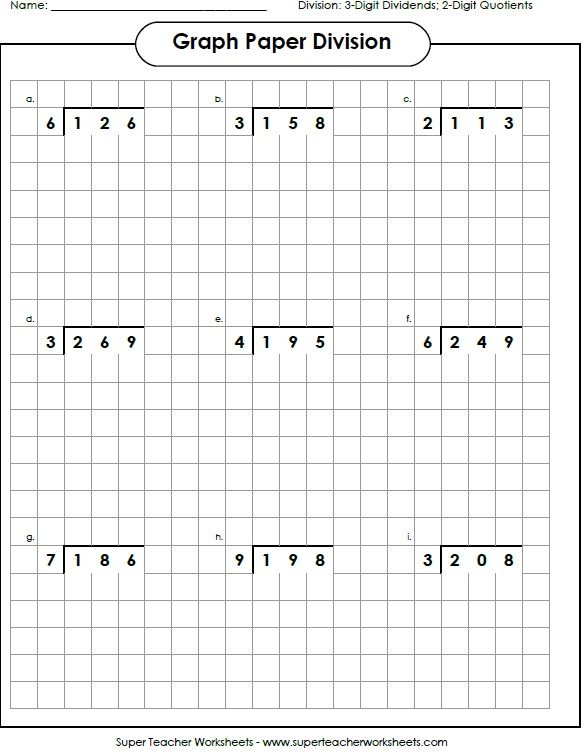 30 Math Worksheets Long Division Download