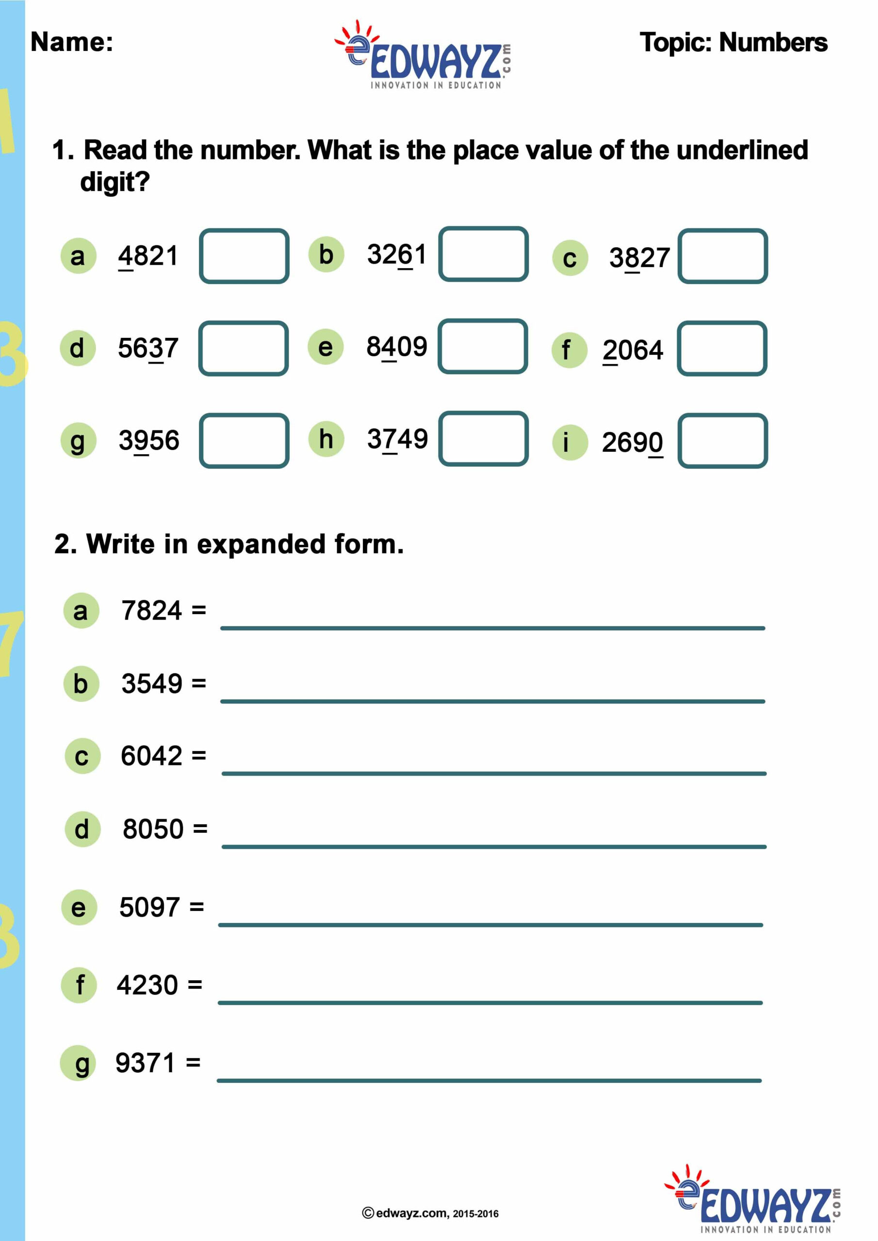 35 Math Worksheets Class 9 Free