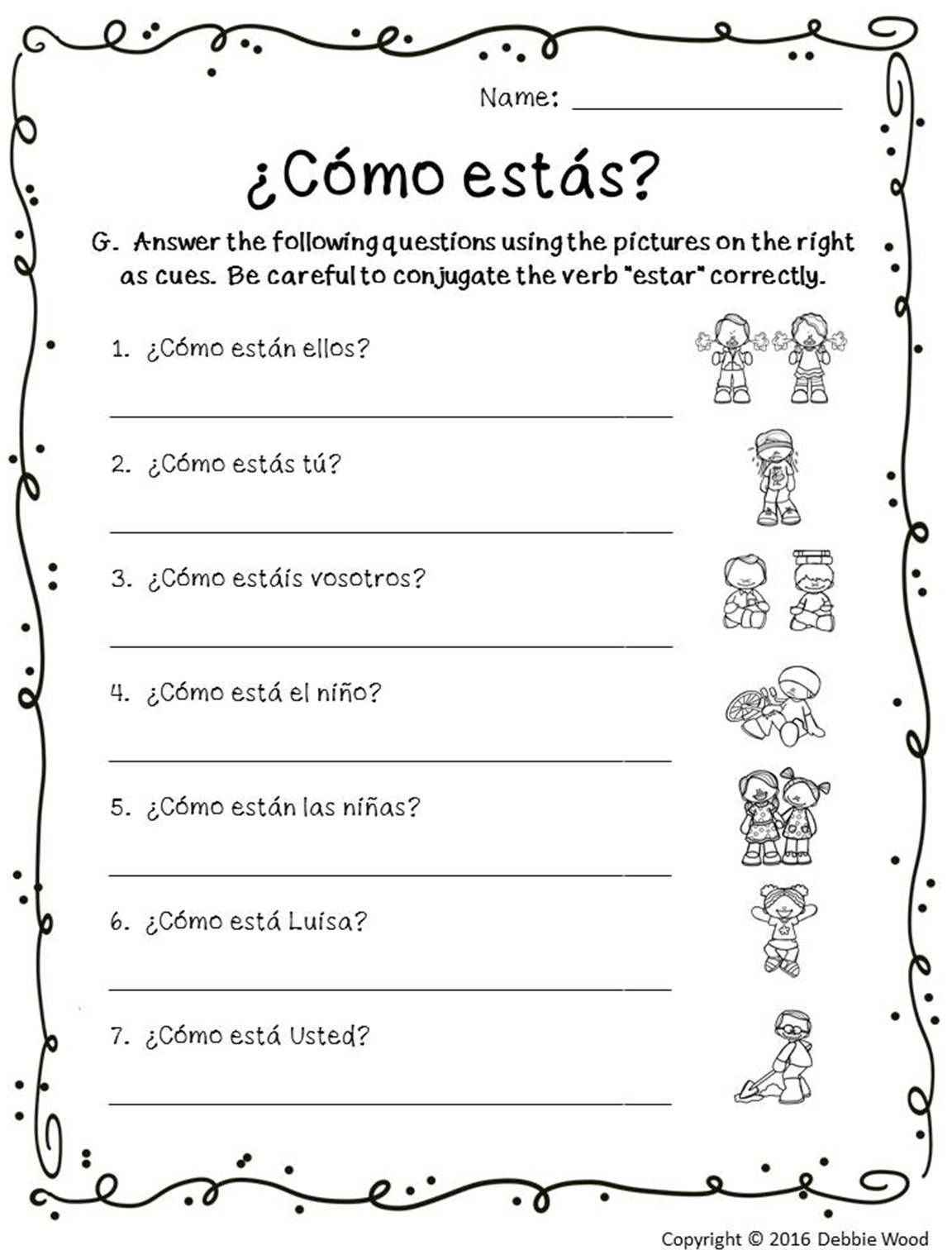 35 Math Worksheets In Spanish Download