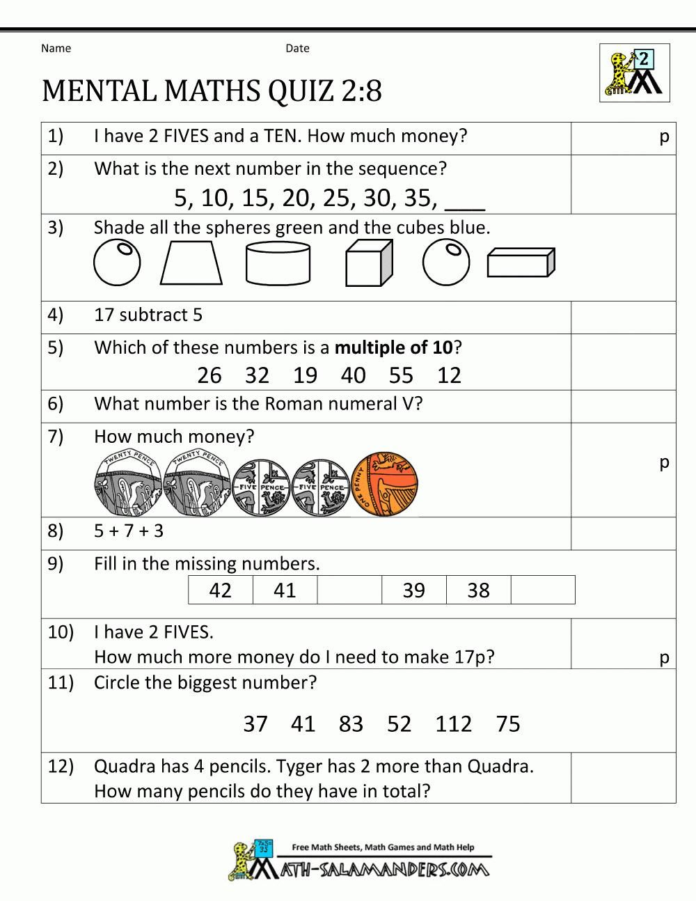 35 Math Worksheets Yr 7 Pdf