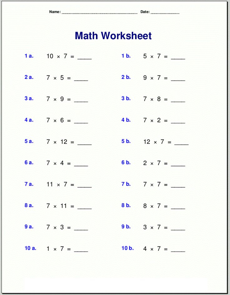 Math Worksheets 6Th Grade Fractions