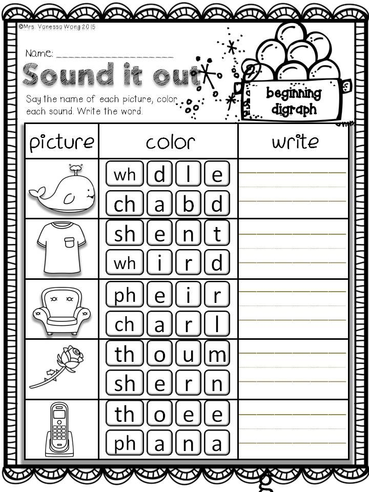 20 1St Grade Worksheets Free Printables Spelling