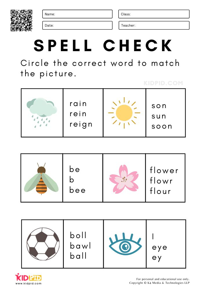 20 1St Grade Worksheets Free Printables Spelling